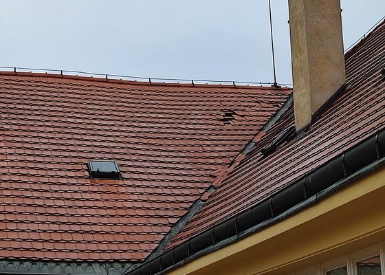 Oprava Střechy kláštera v Tuchoměřicích